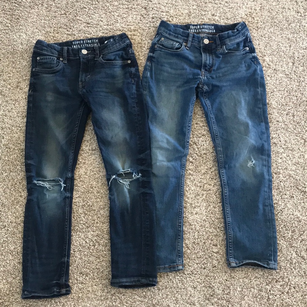 Boys H&M skinny jeans super stretch 7-8 years